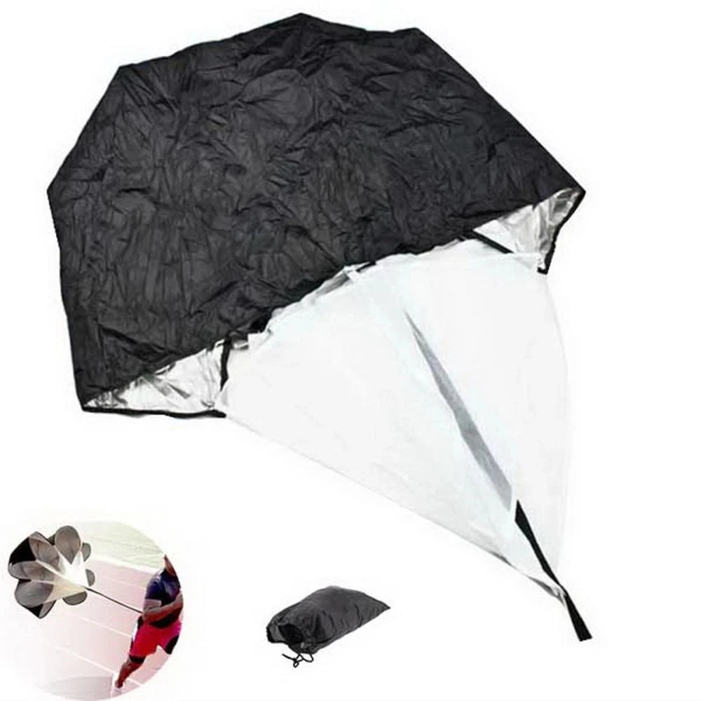 Adjustable Speed Parachute Agility Training Umbrella Football Resistance Rope Fitness Running Chute