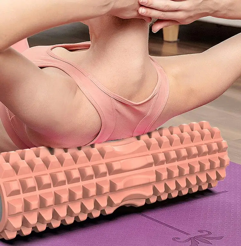 Yoga-Brick Foam Roller Massage Column Equipment Fitness Pilates Gym Muscle Back Yoga Block Stick Body Relax