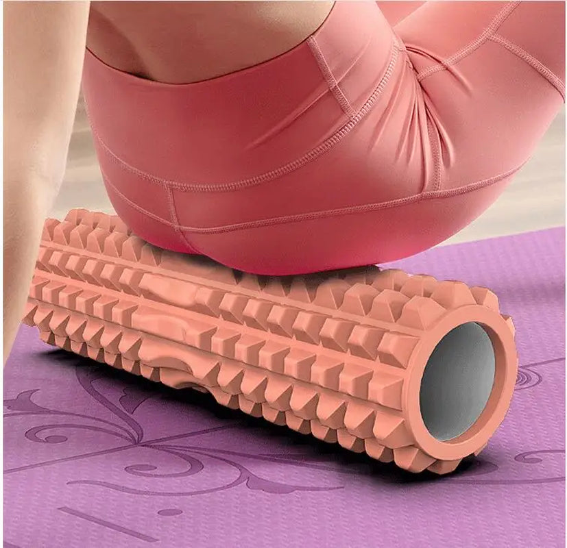 Yoga-Brick Foam Roller Massage Column Equipment Fitness Pilates Gym Muscle Back Yoga Block Stick Body Relax