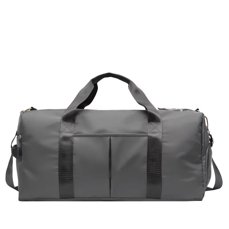 Training Yoga Sports Bags Fitness Gym Bags Wet Dry Separate Luggage Bag with Independent Shoe Compartment Travel Duffel Handbag